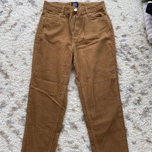 Mid rise corduroy pants from Urban Outfitters